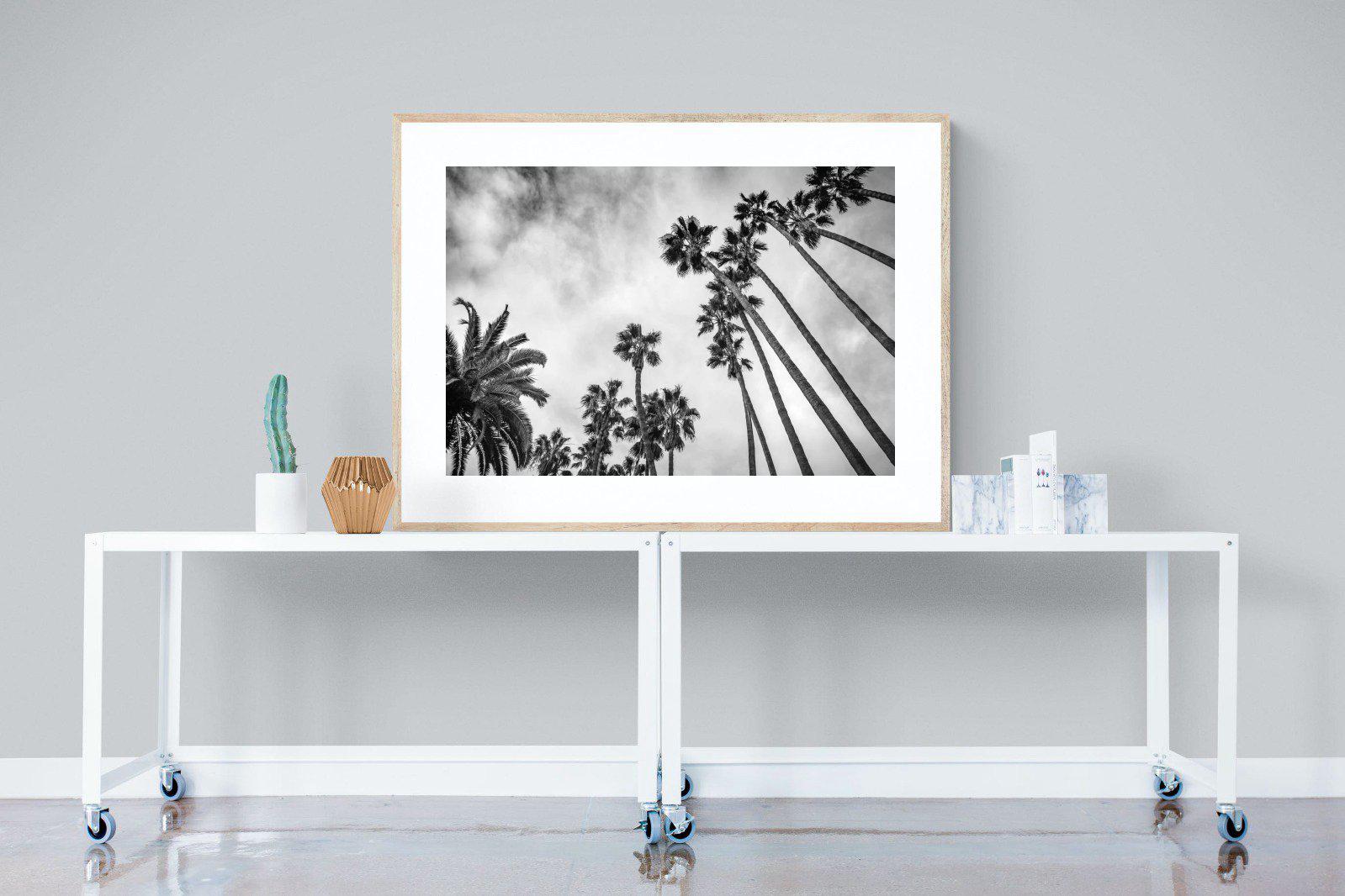 Palms-Wall_Art-120 x 90cm-Framed Print-Wood-Pixalot