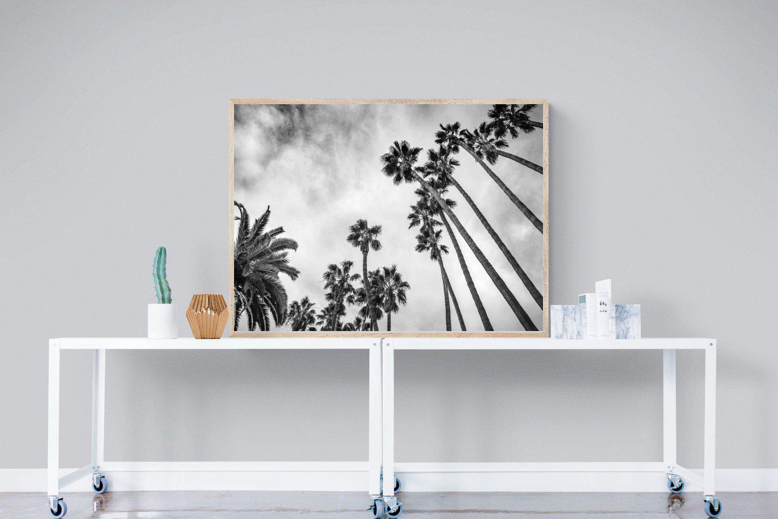 Palms-Wall_Art-120 x 90cm-Mounted Canvas-Wood-Pixalot