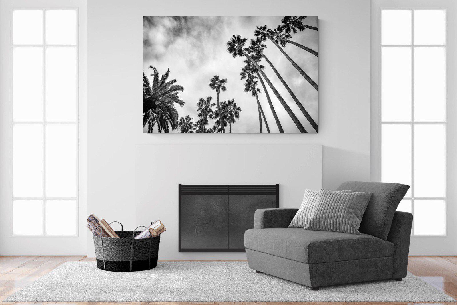 Palms-Wall_Art-150 x 100cm-Mounted Canvas-No Frame-Pixalot
