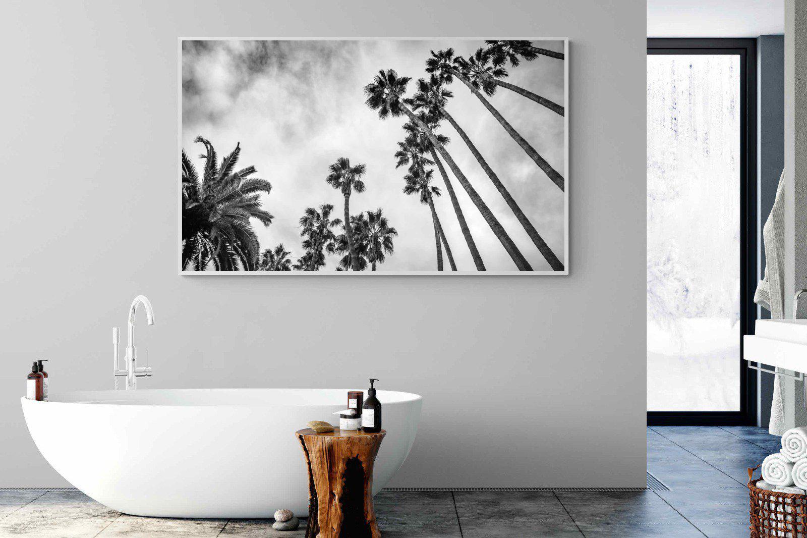 Palms-Wall_Art-180 x 110cm-Mounted Canvas-White-Pixalot