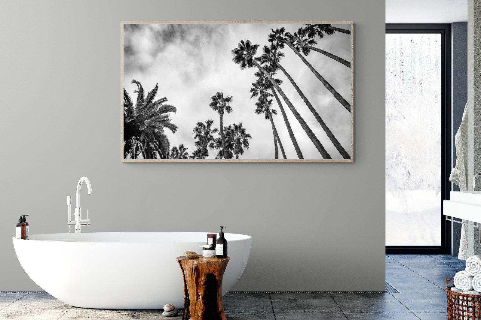 Palms-Wall_Art-180 x 110cm-Mounted Canvas-Wood-Pixalot
