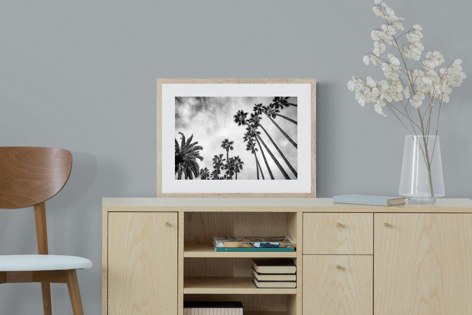Palms-Wall_Art-60 x 45cm-Framed Print-Wood-Pixalot