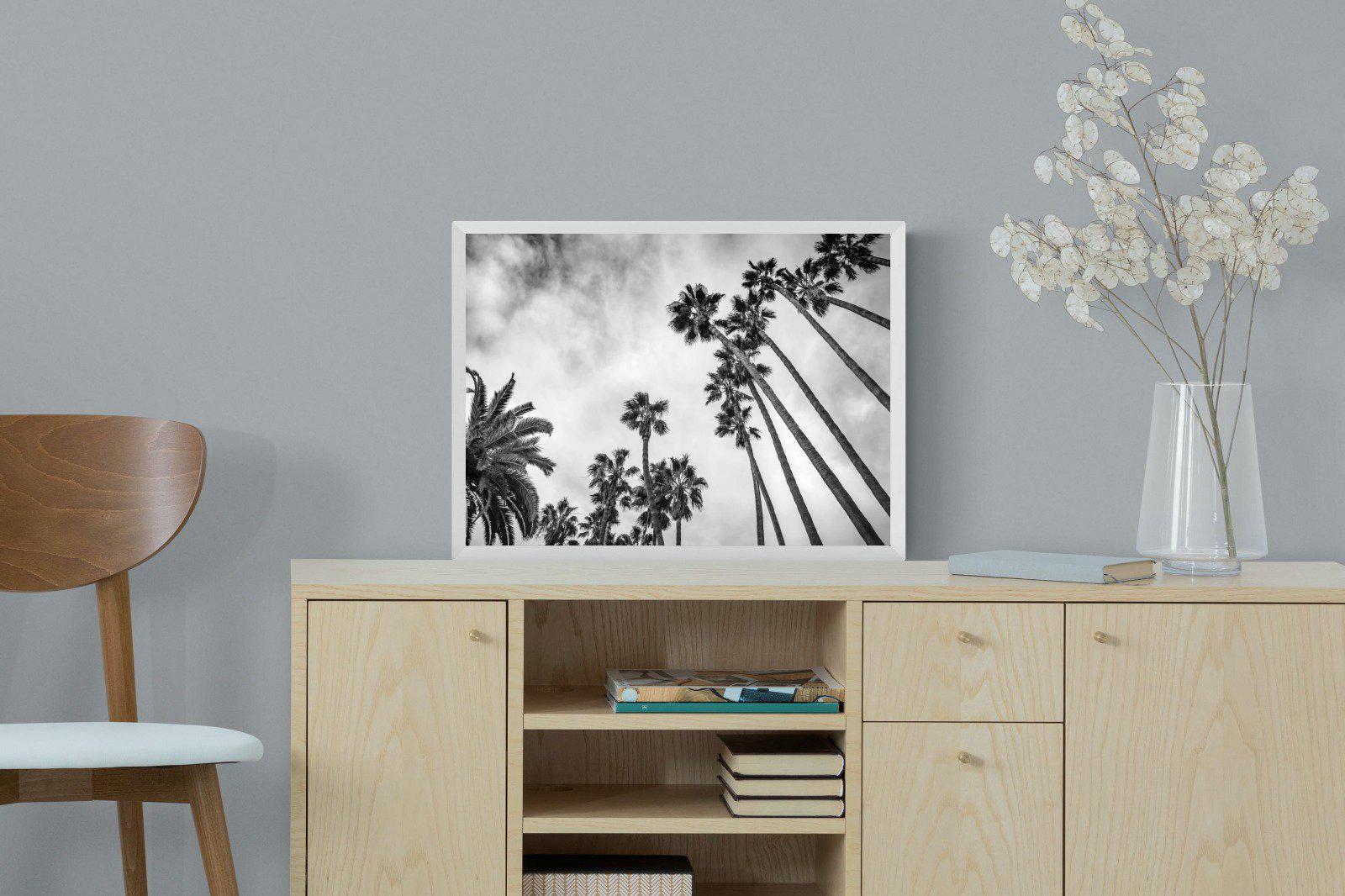 Palms-Wall_Art-60 x 45cm-Mounted Canvas-White-Pixalot