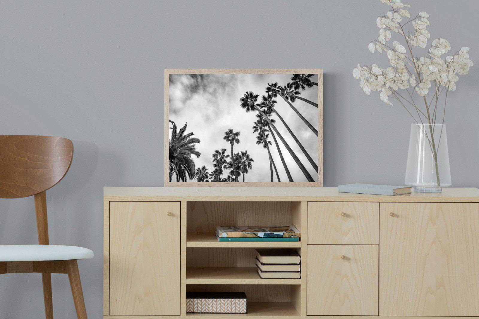 Palms-Wall_Art-60 x 45cm-Mounted Canvas-Wood-Pixalot