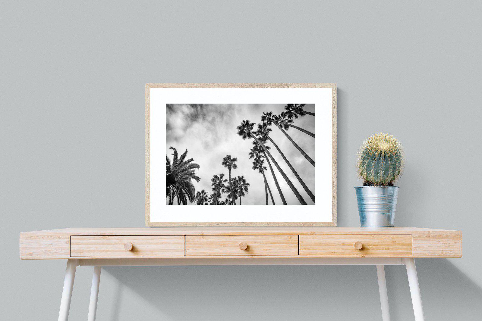 Palms-Wall_Art-80 x 60cm-Framed Print-Wood-Pixalot