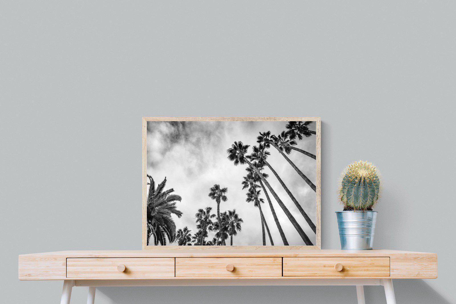 Palms-Wall_Art-80 x 60cm-Mounted Canvas-Wood-Pixalot