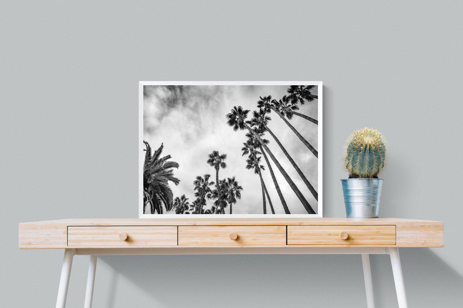 Palms-Wall_Art-80 x 60cm-Mounted Canvas-White-Pixalot