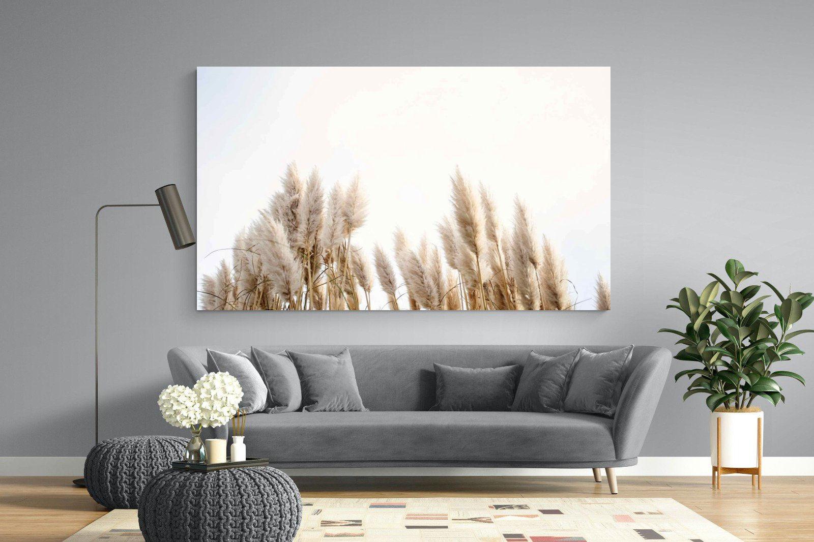 Pampas Grass-Wall_Art-220 x 130cm-Mounted Canvas-No Frame-Pixalot
