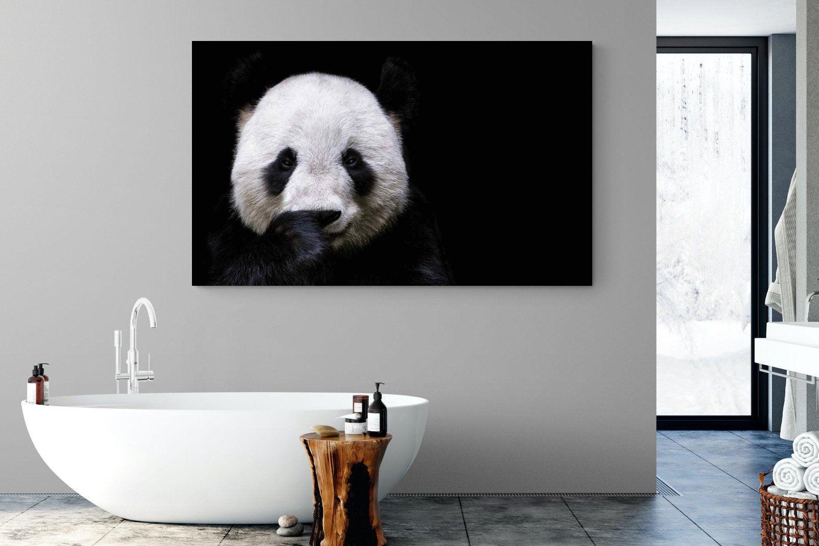 Panda-Wall_Art-180 x 110cm-Mounted Canvas-No Frame-Pixalot