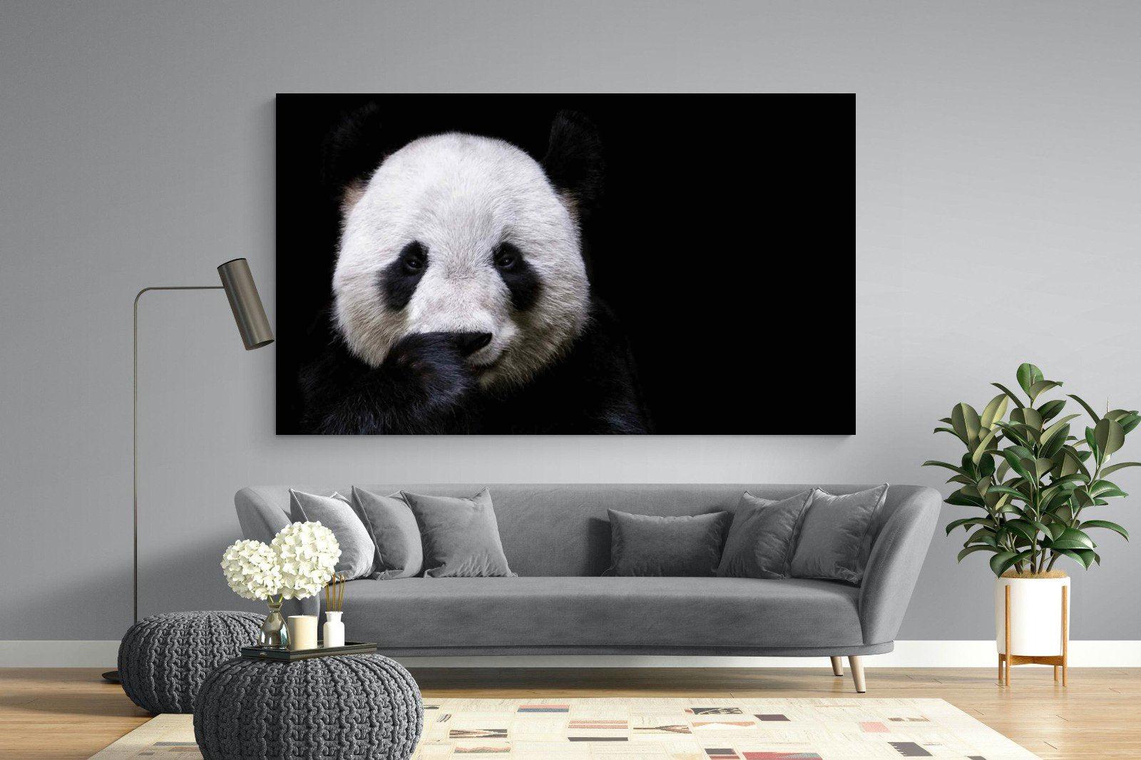 Panda-Wall_Art-220 x 130cm-Mounted Canvas-No Frame-Pixalot