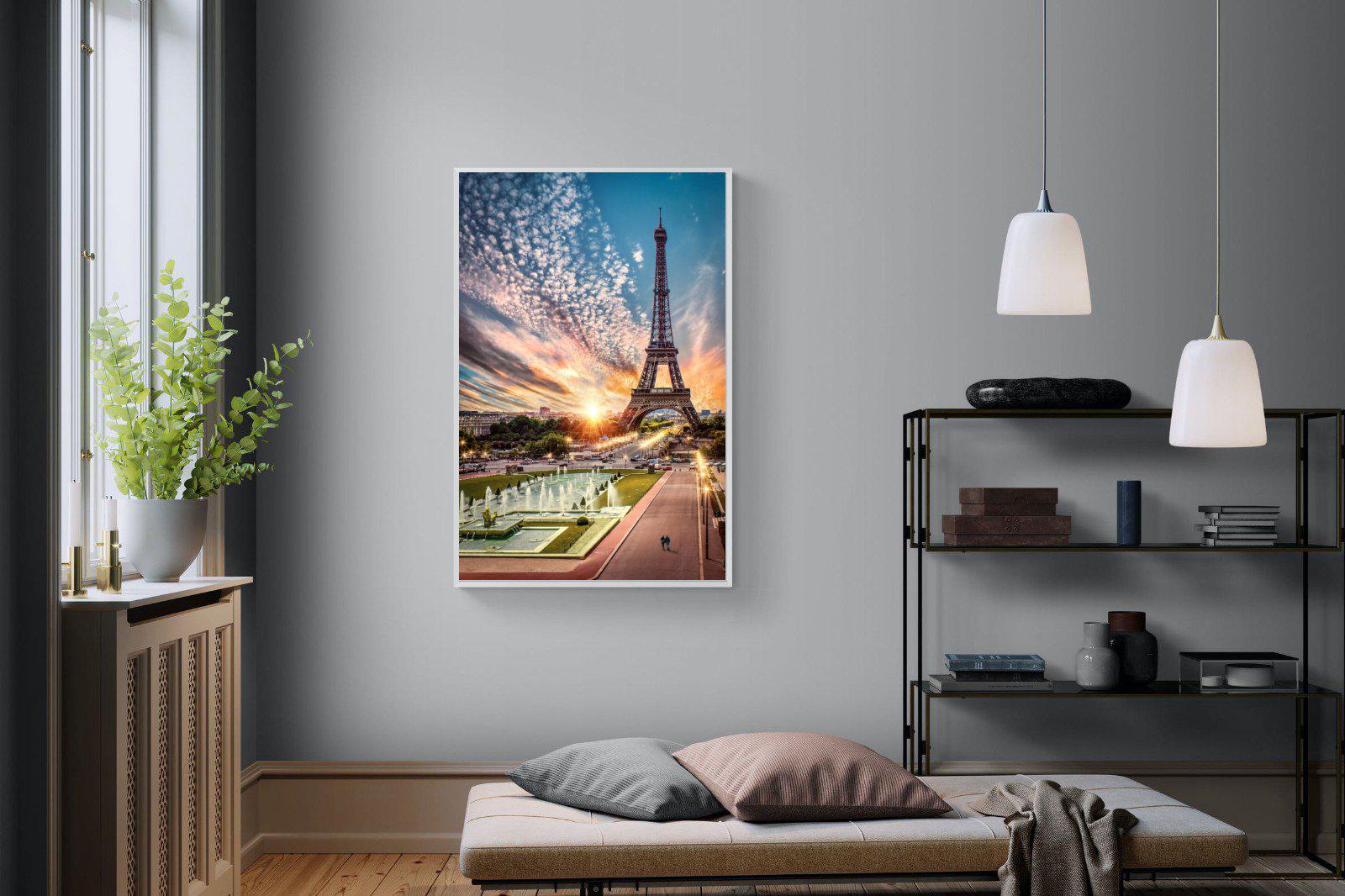 Paris-Wall_Art-100 x 150cm-Mounted Canvas-White-Pixalot