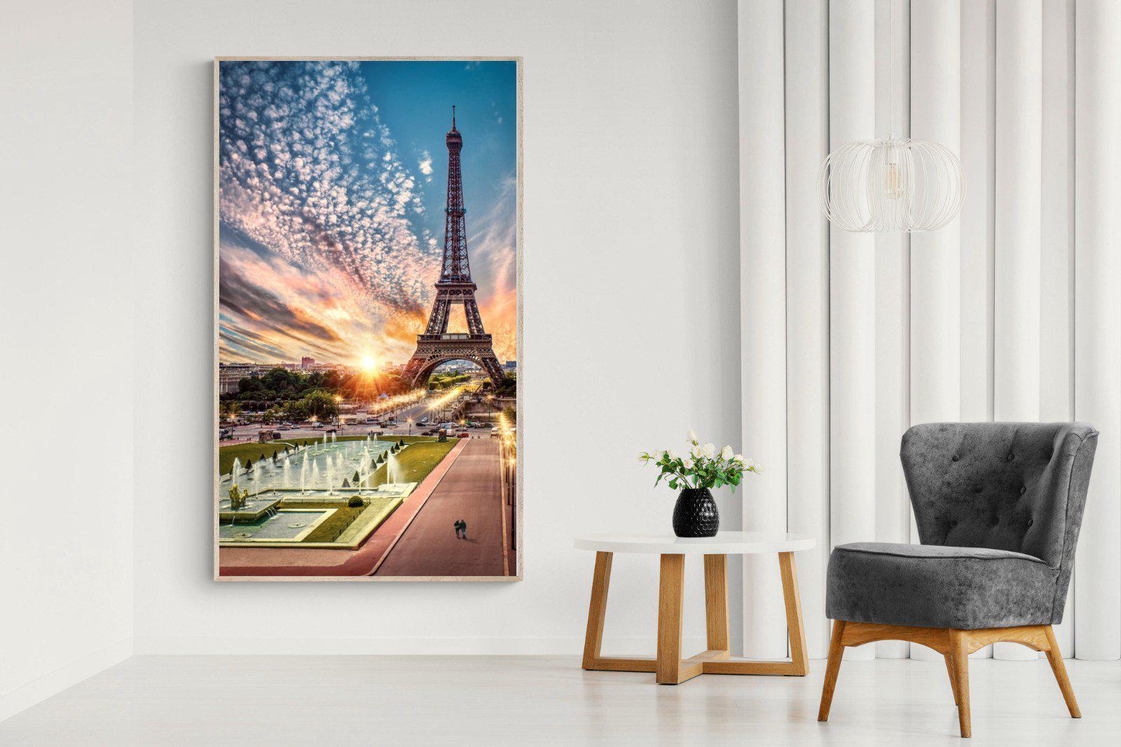 Paris-Wall_Art-130 x 220cm-Mounted Canvas-Wood-Pixalot