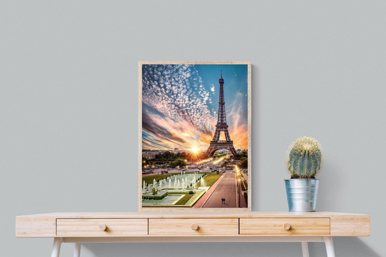 Paris-Wall_Art-60 x 80cm-Mounted Canvas-Wood-Pixalot