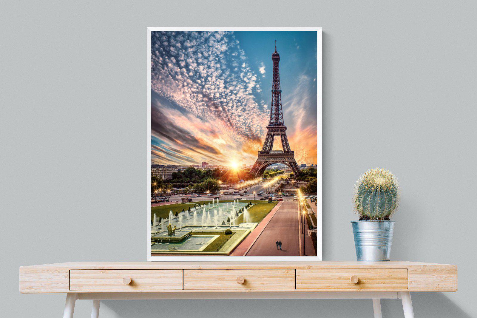 Paris-Wall_Art-75 x 100cm-Mounted Canvas-White-Pixalot