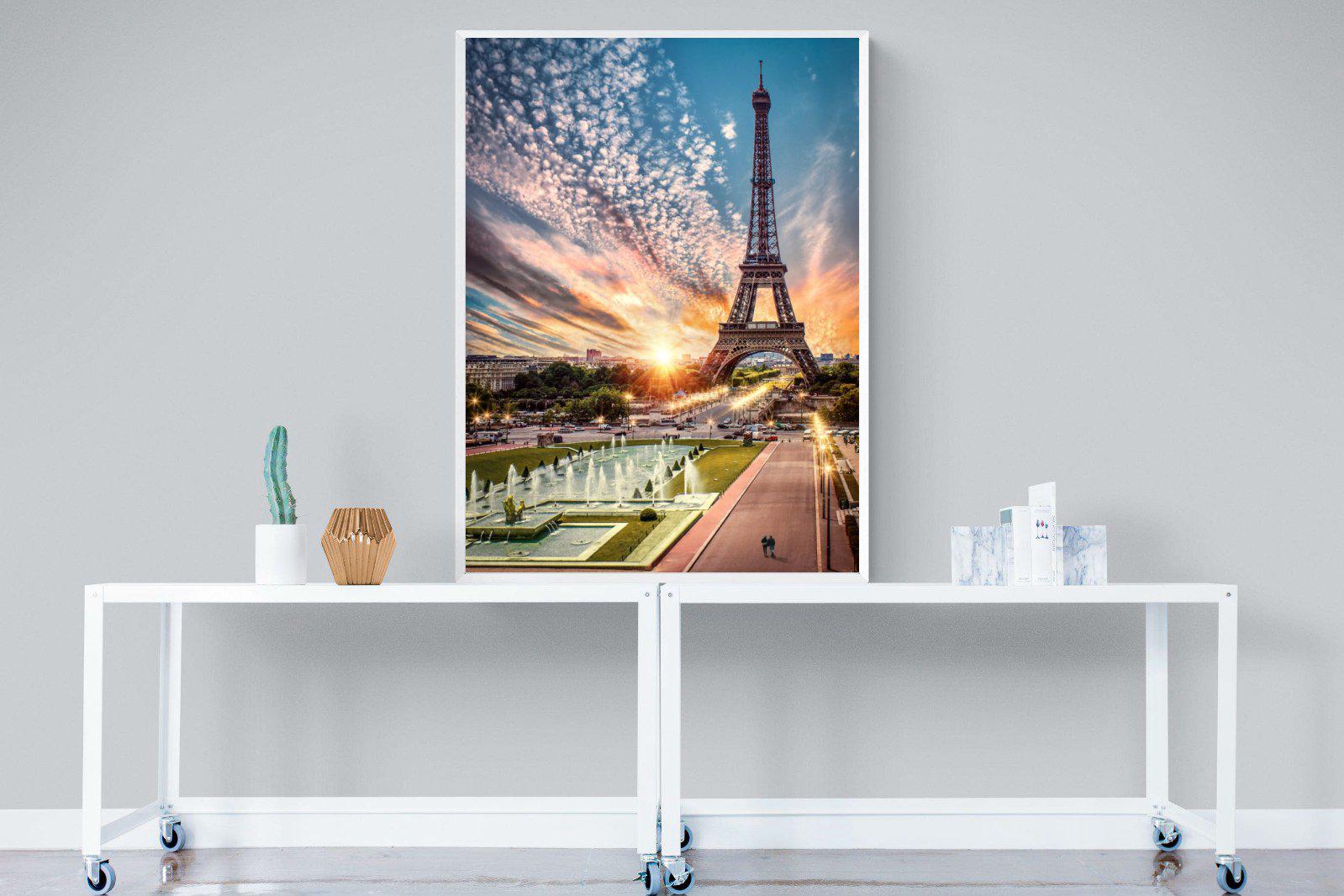 Paris-Wall_Art-90 x 120cm-Mounted Canvas-White-Pixalot