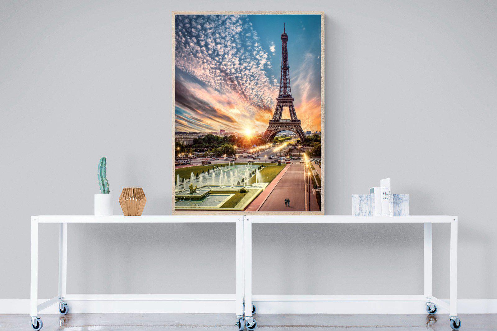 Paris-Wall_Art-90 x 120cm-Mounted Canvas-Wood-Pixalot