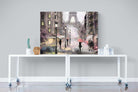Paris by Oil-Wall_Art-120 x 90cm-Mounted Canvas-No Frame-Pixalot