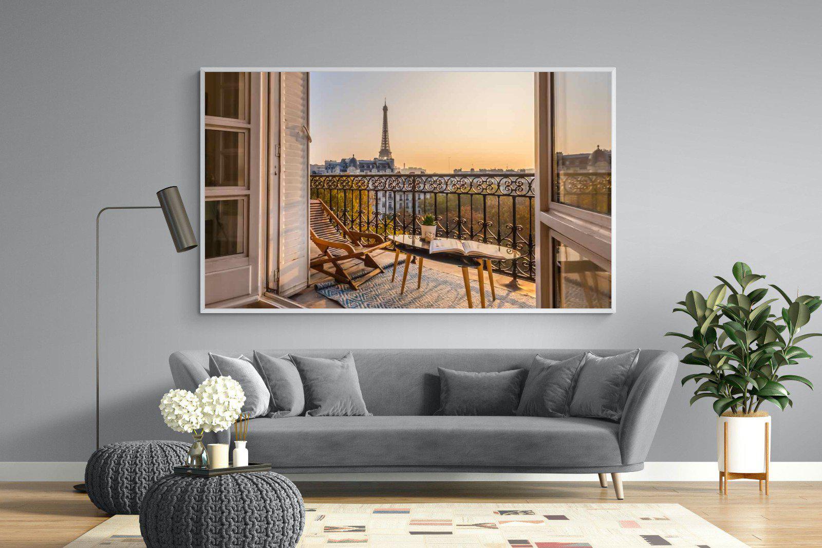 Parisian Balcony-Wall_Art-220 x 130cm-Mounted Canvas-White-Pixalot