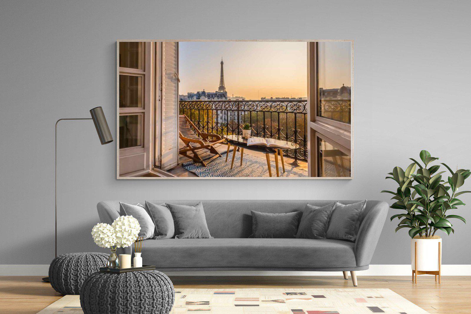 Parisian Balcony-Wall_Art-220 x 130cm-Mounted Canvas-Wood-Pixalot