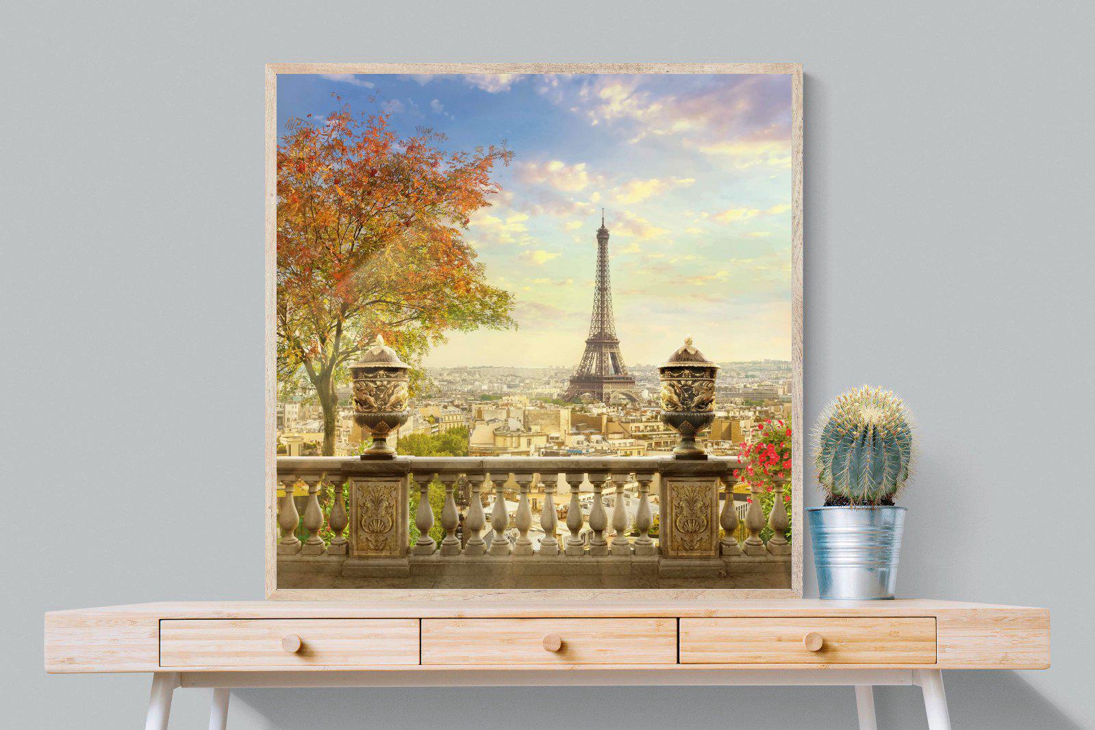 Parisian Perfection-Wall_Art-100 x 100cm-Mounted Canvas-Wood-Pixalot
