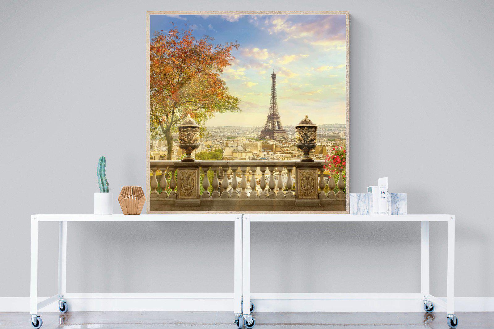 Parisian Perfection-Wall_Art-120 x 120cm-Mounted Canvas-Wood-Pixalot
