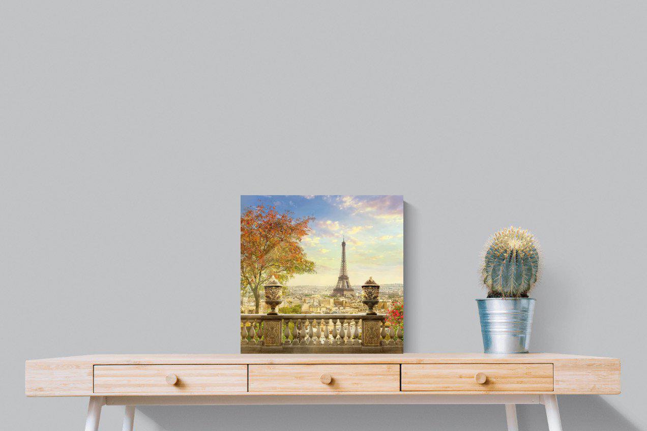 Parisian Perfection-Wall_Art-50 x 50cm-Mounted Canvas-No Frame-Pixalot