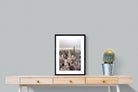 Pastel New York-Wall_Art-45 x 60cm-Framed Print-Black-Pixalot