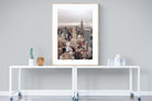 Pastel New York-Wall_Art-90 x 120cm-Framed Print-Wood-Pixalot
