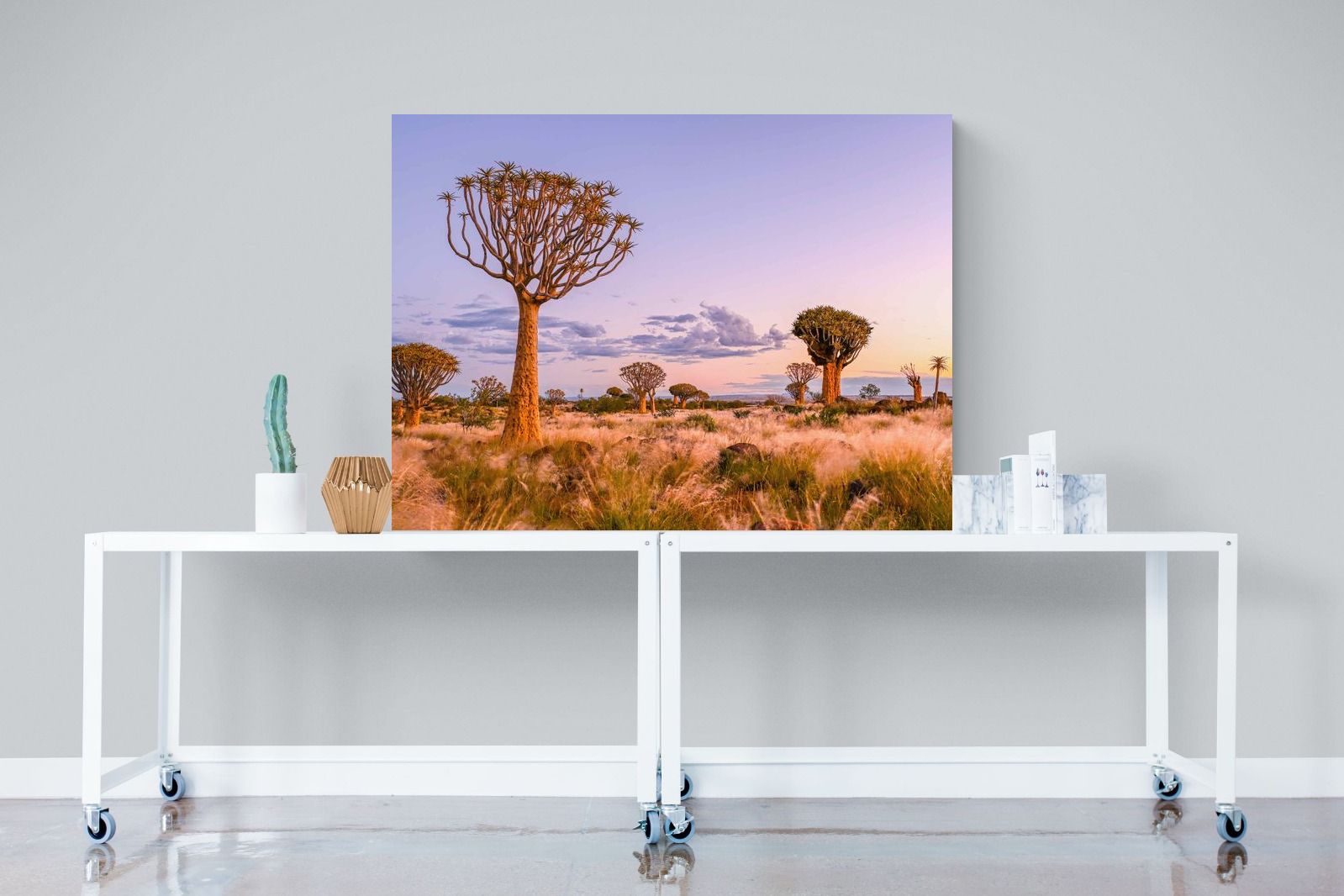 Pastel Skies-Wall_Art-120 x 90cm-Mounted Canvas-No Frame-Pixalot