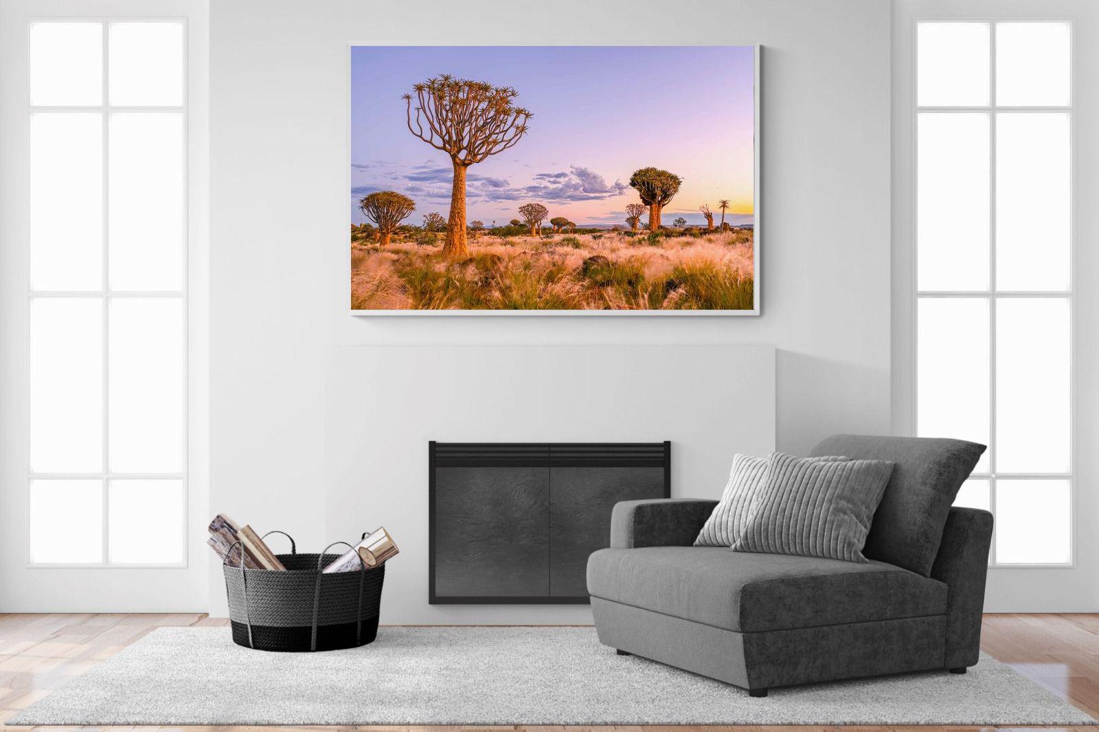 Pastel Skies-Wall_Art-150 x 100cm-Mounted Canvas-White-Pixalot