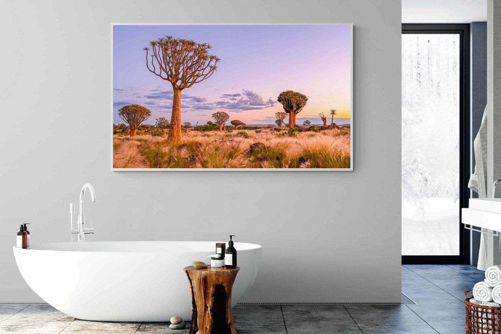 Pastel Skies-Wall_Art-180 x 110cm-Mounted Canvas-White-Pixalot