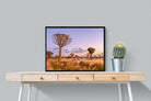 Pastel Skies-Wall_Art-80 x 60cm-Mounted Canvas-Black-Pixalot