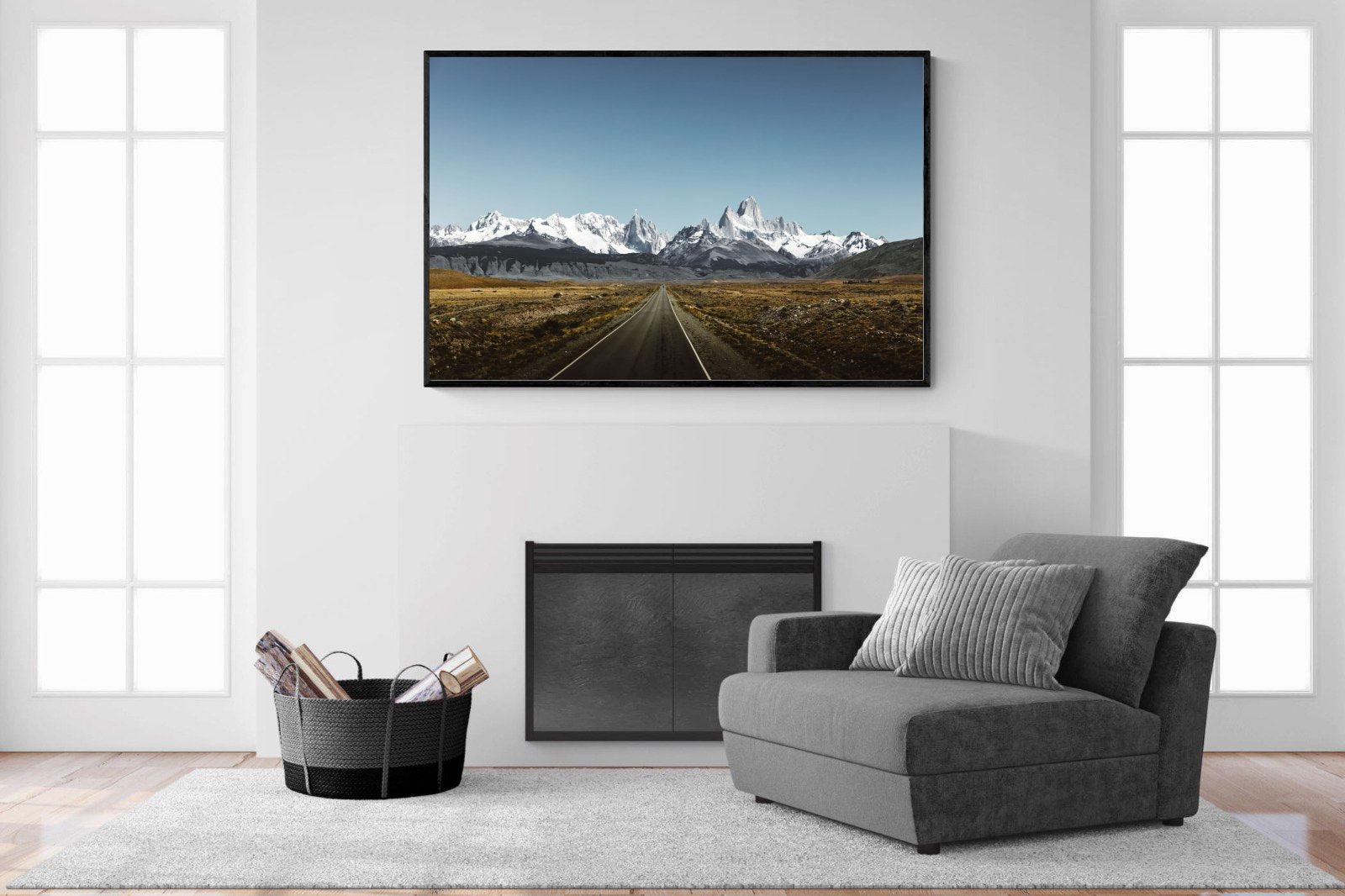 Patagonia-Wall_Art-150 x 100cm-Mounted Canvas-Black-Pixalot
