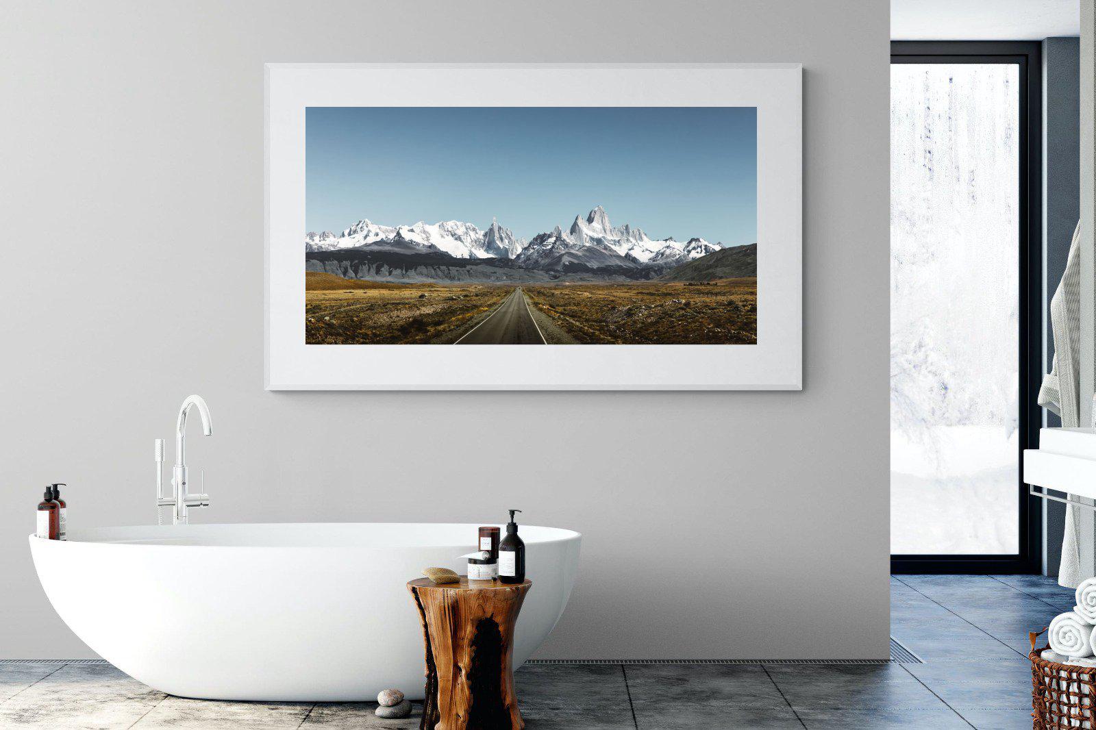 Patagonia-Wall_Art-180 x 110cm-Framed Print-White-Pixalot