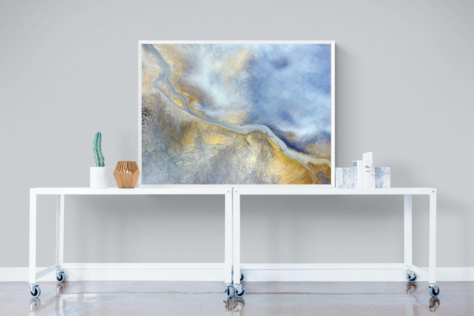 Paved With Gold-Wall_Art-120 x 90cm-Mounted Canvas-White-Pixalot