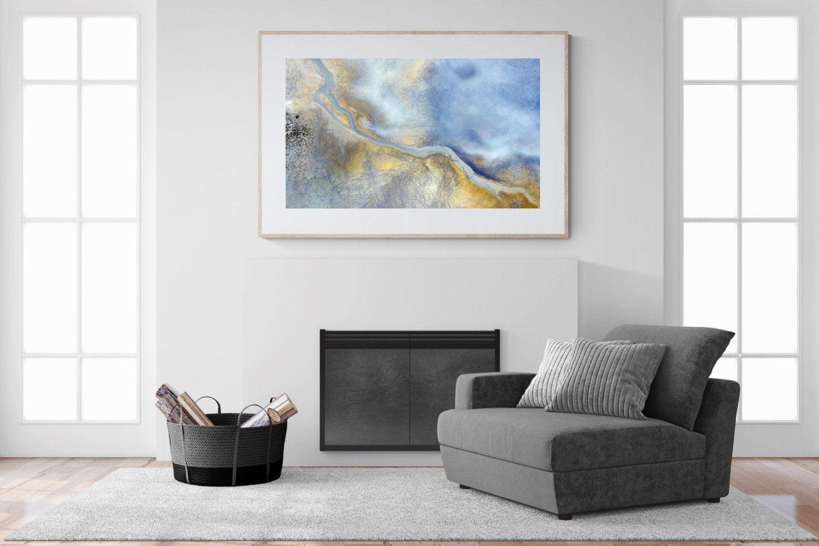 Paved With Gold-Wall_Art-150 x 100cm-Framed Print-Wood-Pixalot