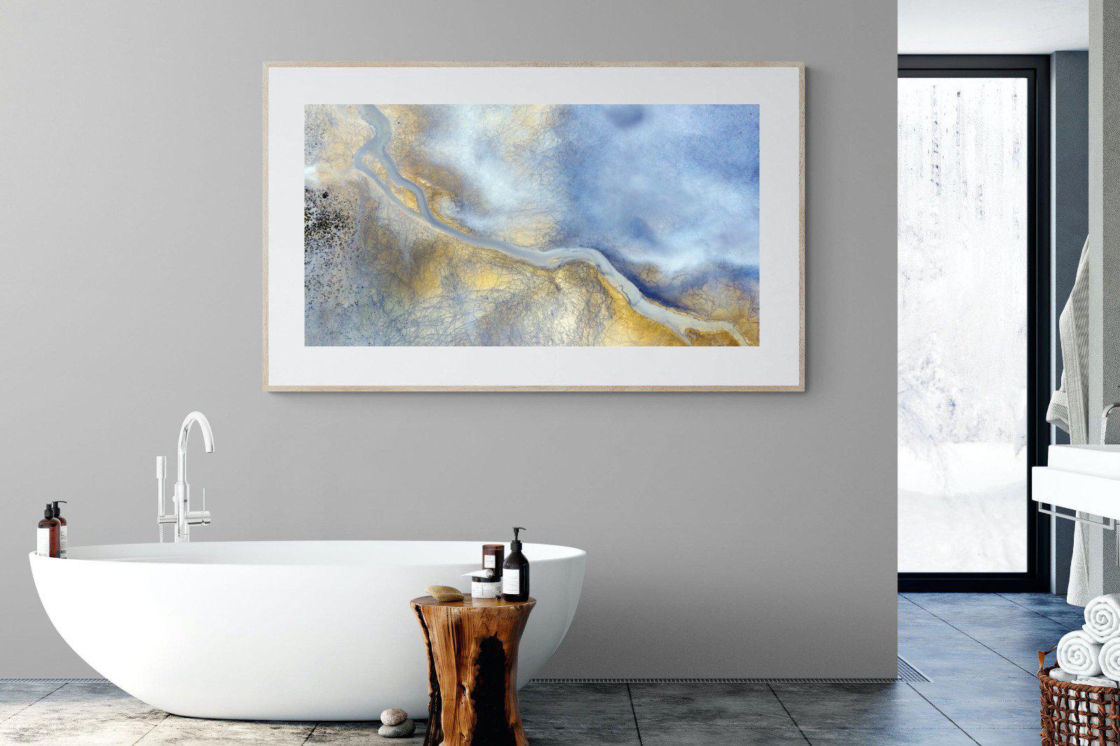 Paved With Gold-Wall_Art-180 x 110cm-Framed Print-Wood-Pixalot