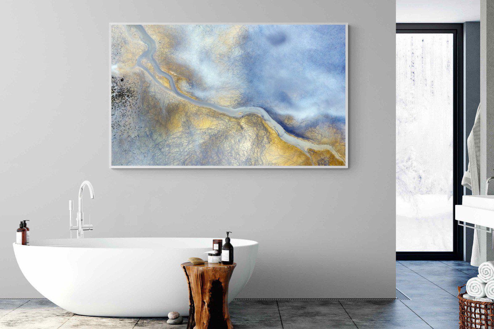 Paved With Gold-Wall_Art-180 x 110cm-Mounted Canvas-White-Pixalot