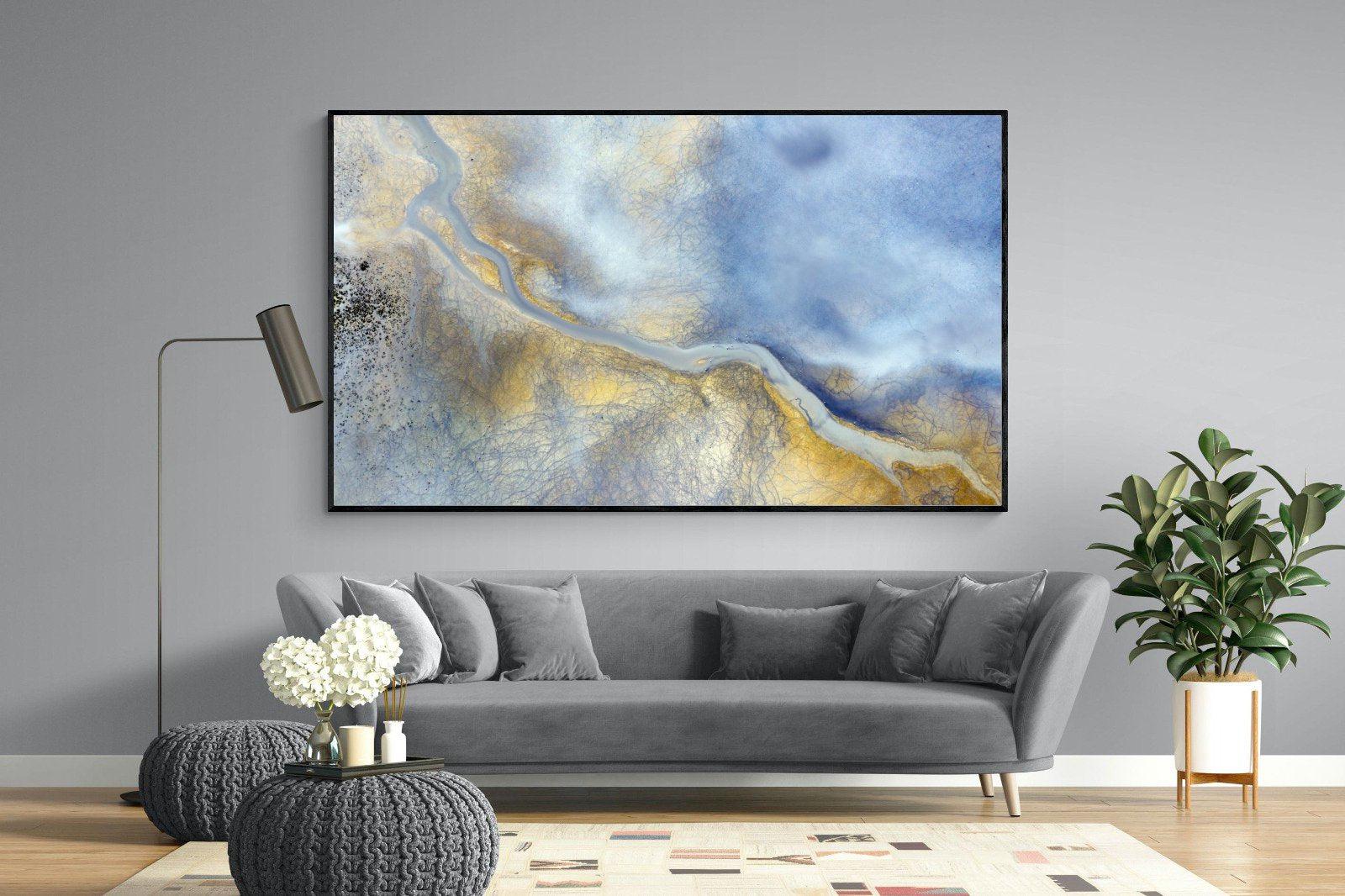 Paved With Gold-Wall_Art-220 x 130cm-Mounted Canvas-Black-Pixalot