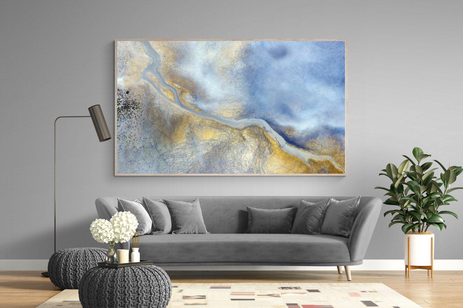 Paved With Gold-Wall_Art-220 x 130cm-Mounted Canvas-Wood-Pixalot