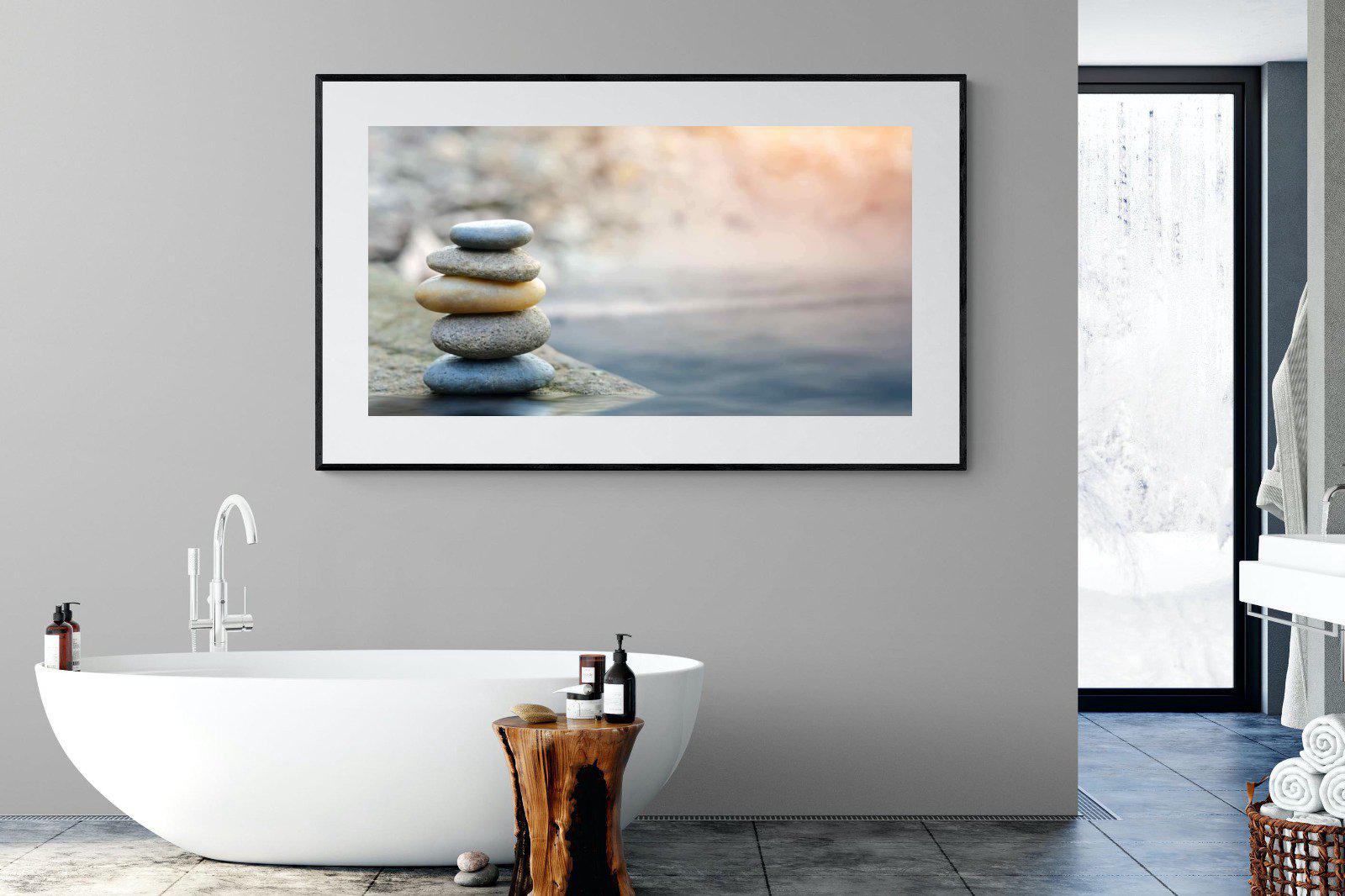 Peace-Wall_Art-180 x 110cm-Framed Print-Black-Pixalot