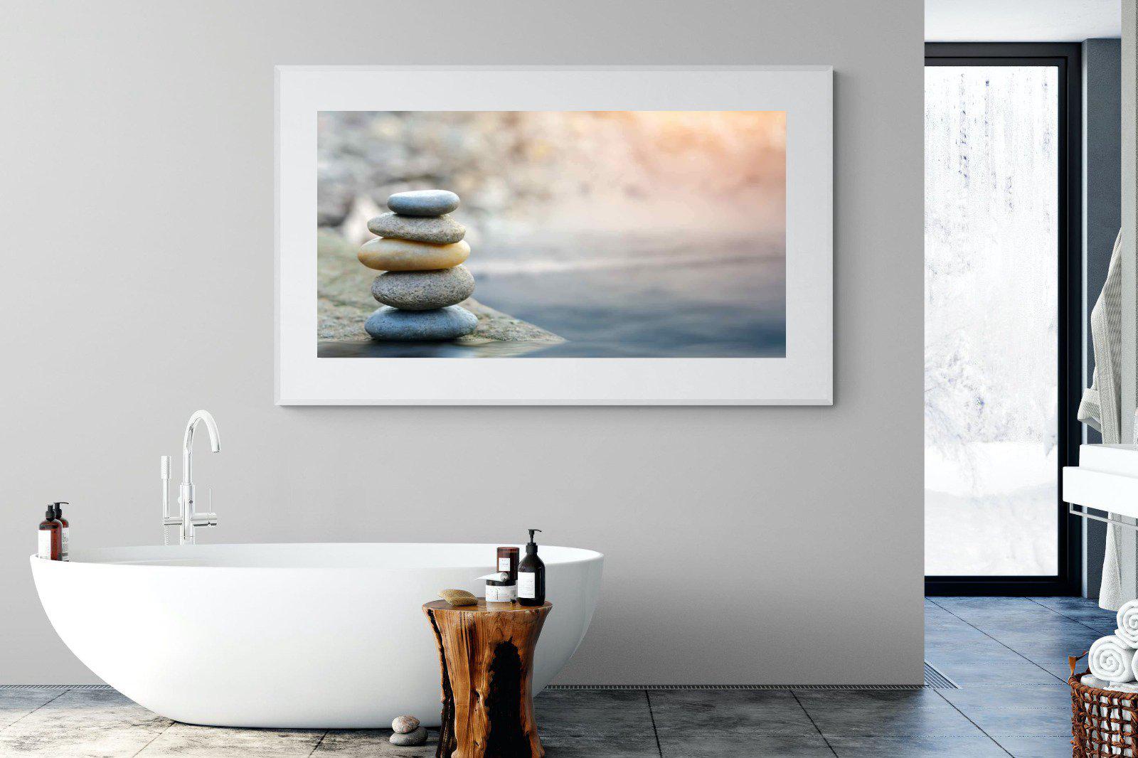 Peace-Wall_Art-180 x 110cm-Framed Print-White-Pixalot