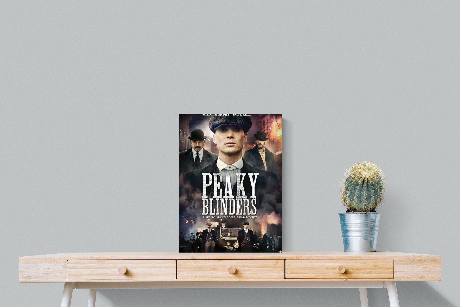 Peaky Blinders-Wall_Art-45 x 60cm-Mounted Canvas-No Frame-Pixalot