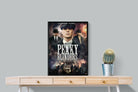 Peaky Blinders-Wall_Art-60 x 80cm-Mounted Canvas-Black-Pixalot