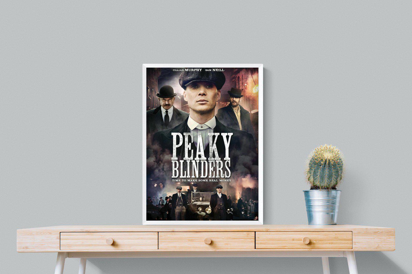 Peaky Blinders-Wall_Art-60 x 80cm-Mounted Canvas-White-Pixalot
