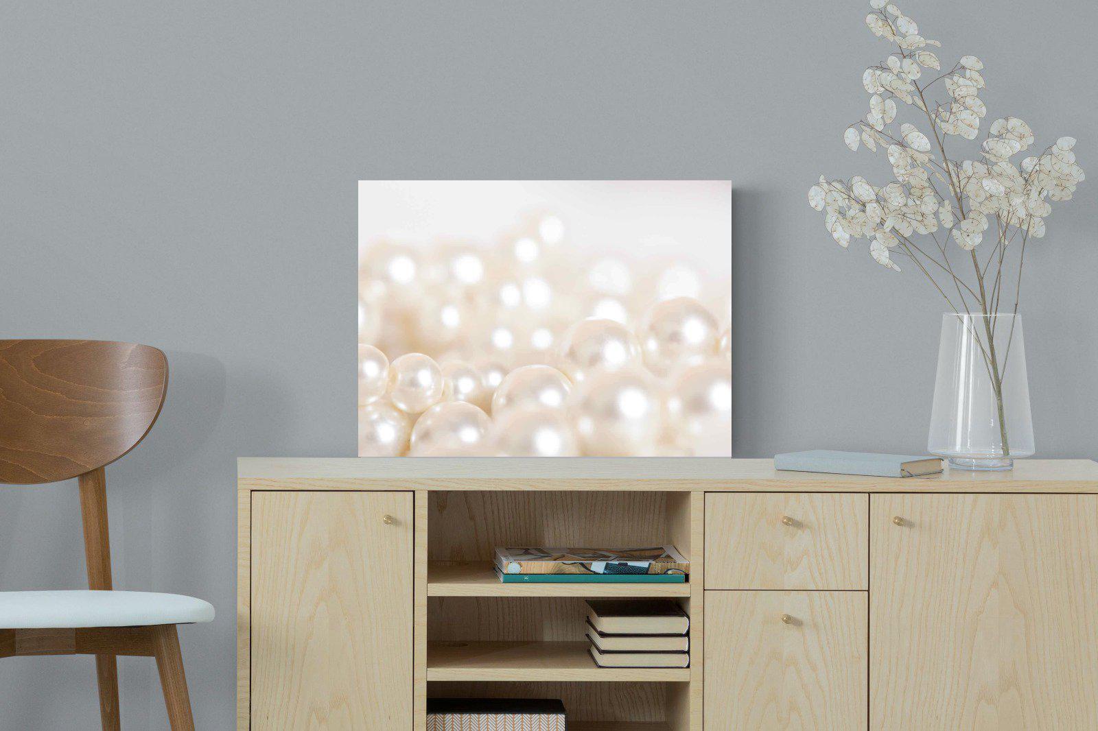 Pearls-Wall_Art-60 x 45cm-Mounted Canvas-No Frame-Pixalot