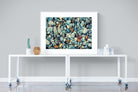 Pebbles-Wall_Art-120 x 90cm-Framed Print-White-Pixalot