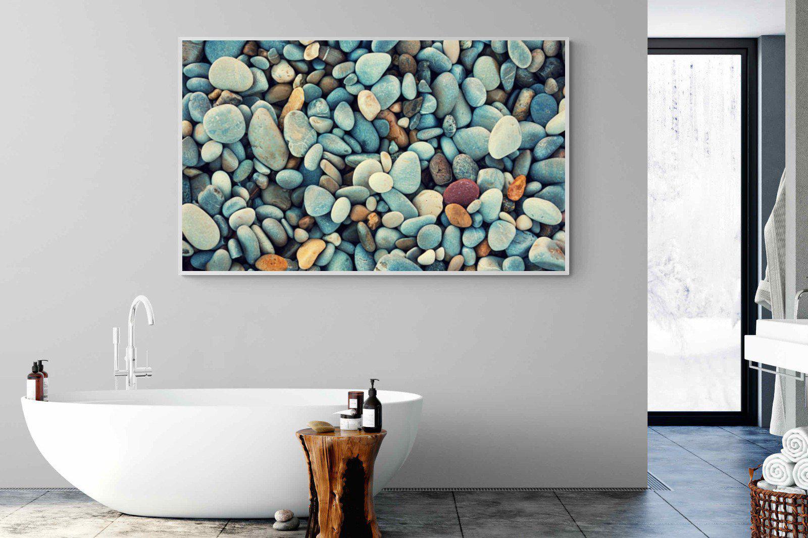 Pebbles-Wall_Art-180 x 110cm-Mounted Canvas-White-Pixalot