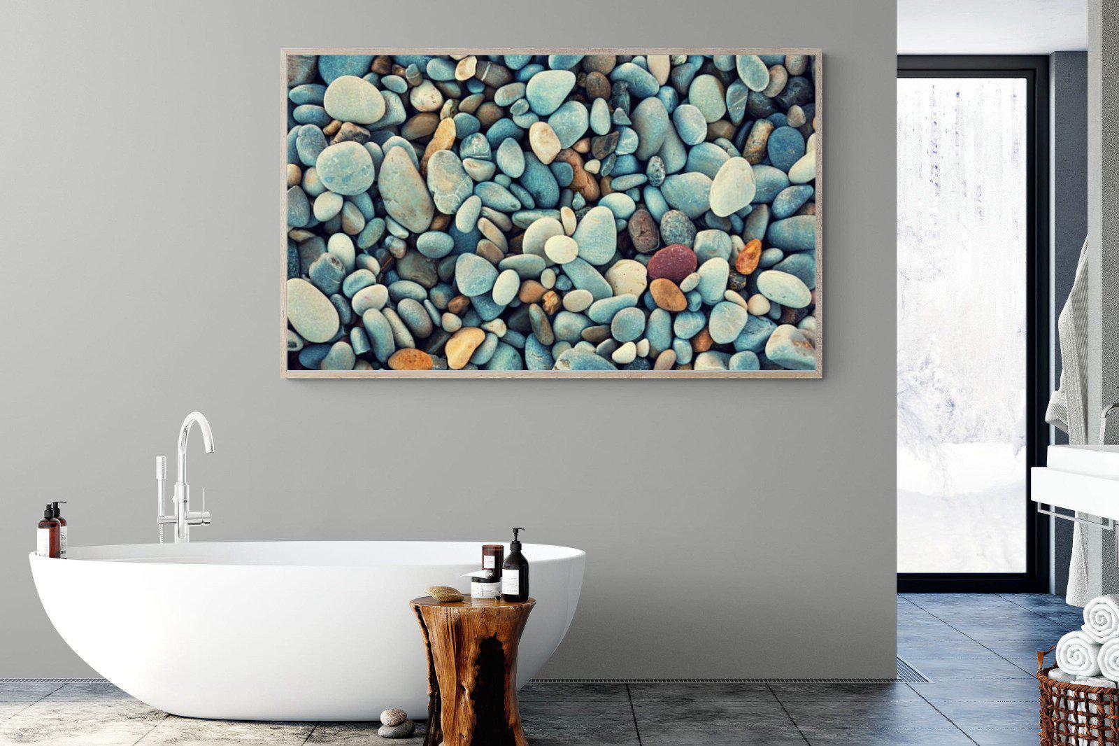 Pebbles-Wall_Art-180 x 110cm-Mounted Canvas-Wood-Pixalot