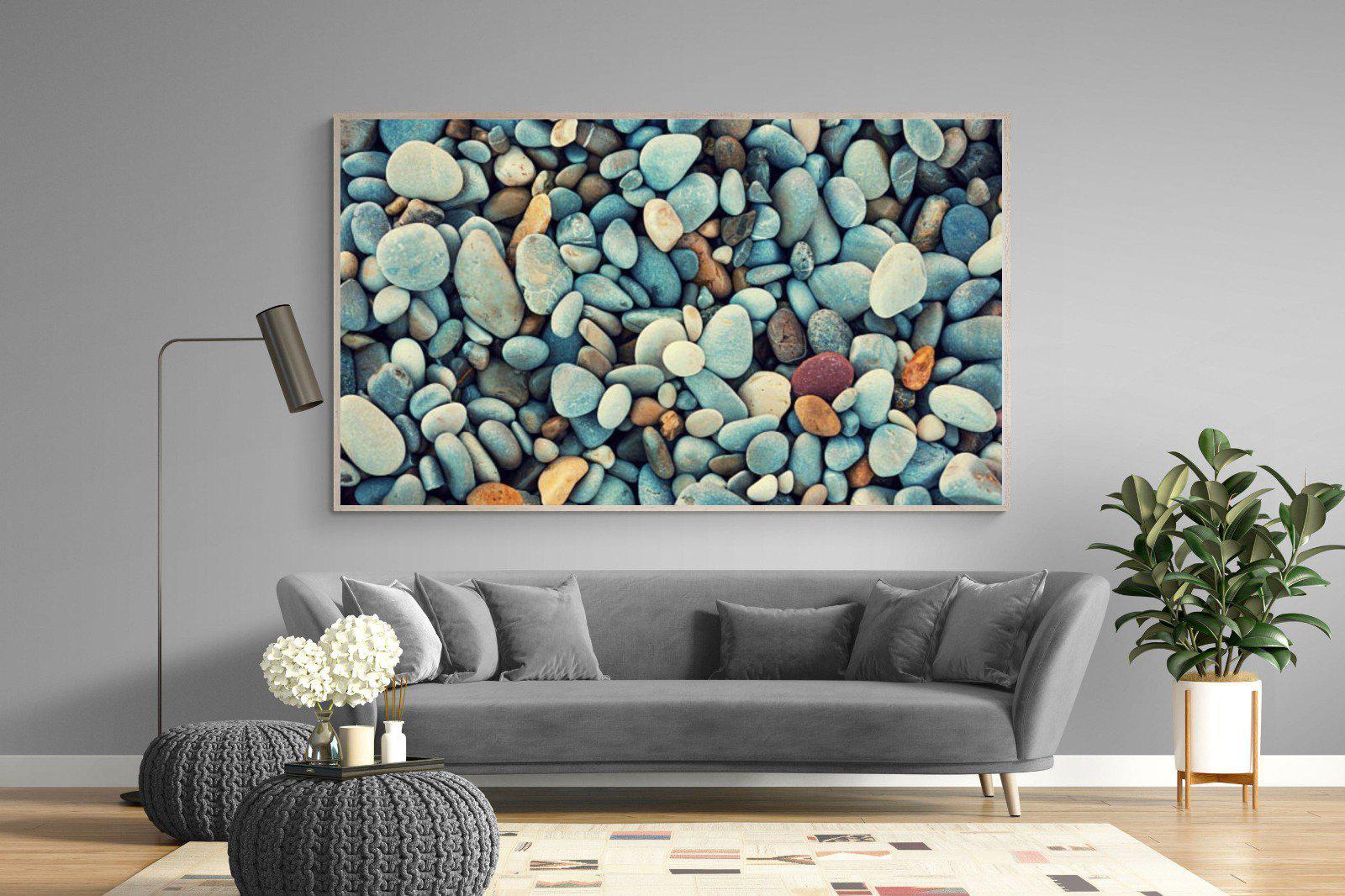 Pebbles-Wall_Art-220 x 130cm-Mounted Canvas-Wood-Pixalot